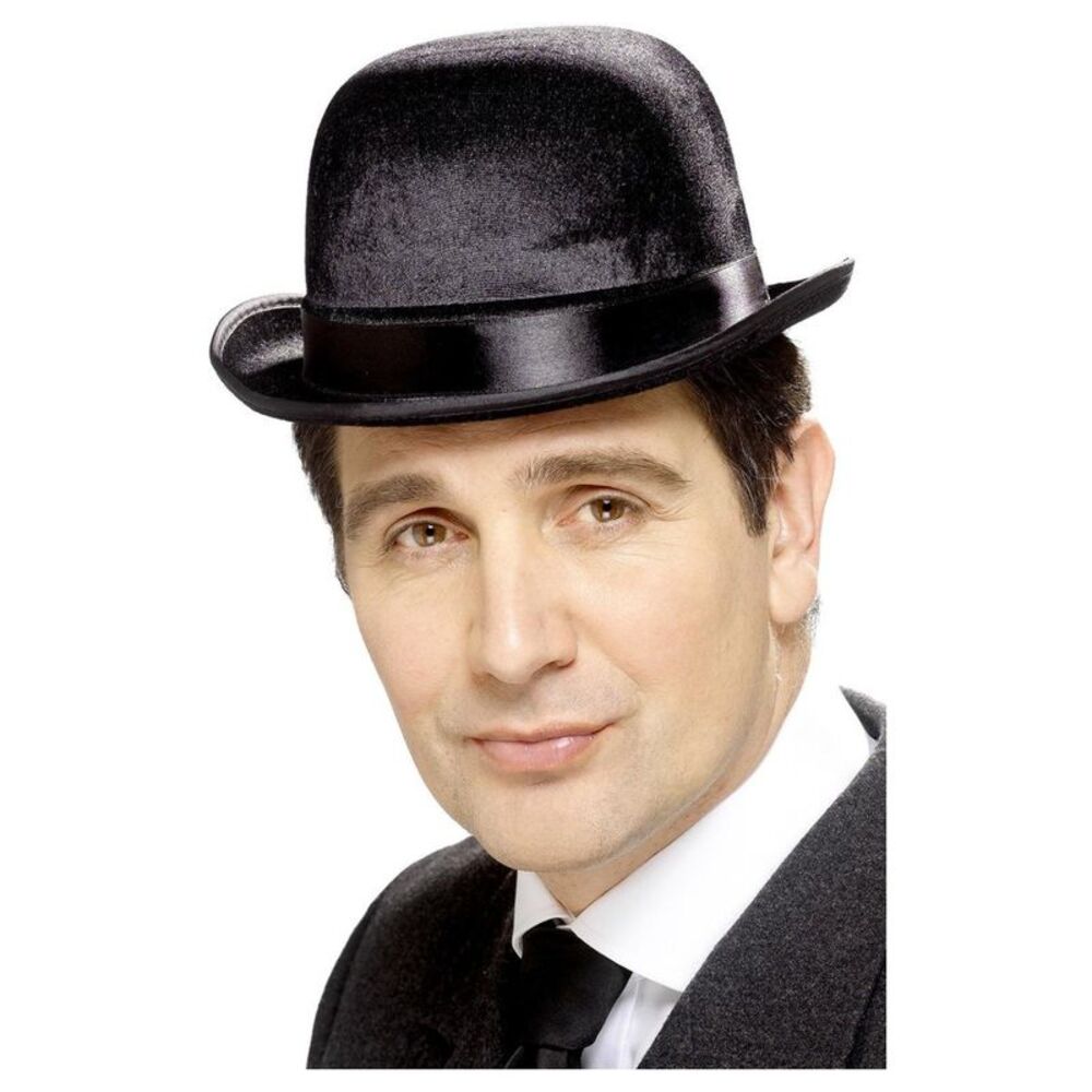 Smiffys Mens Tales Of Old England Bowler Hat / Black